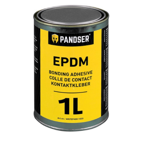 Voorgevoel wet Winkelier Pandser EPDM bonding adhesive 'lijm' 1 liter | Minco Bouwmaterialen