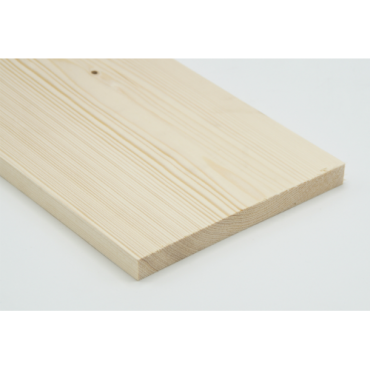 Vuren timmerpaneel/kastplank 18x400 mm lengte 410 cm