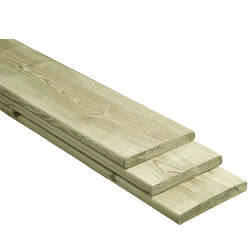 Tuinplank 15x140 mm lengte 180 cm (bestelartikel) afname per pak