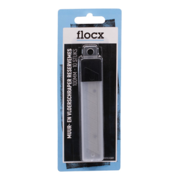 Flocx muur/vloerschr. Res.mes 100mm 10st