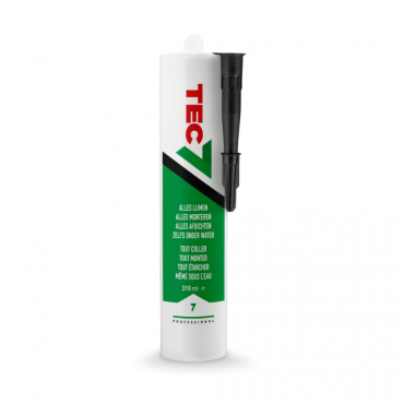 Tec7 zwart RAL 9004 310 ml