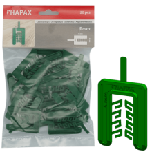 HAPAX uitvulplaatjes groen * 5x40,00x55 /20st