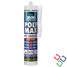 Polymax Bison universele afdichtingskit kleur wit